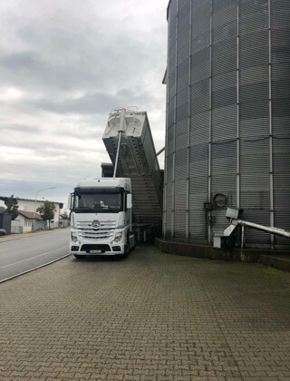 Pravidelné dodávky do sila